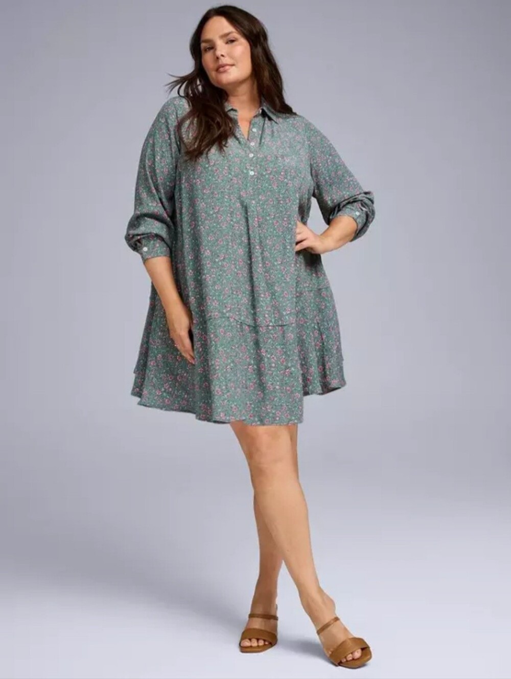 Torrid Belle Isle Popover Dress | Size 0X (L/12) - NWT - Picture 8 of 8